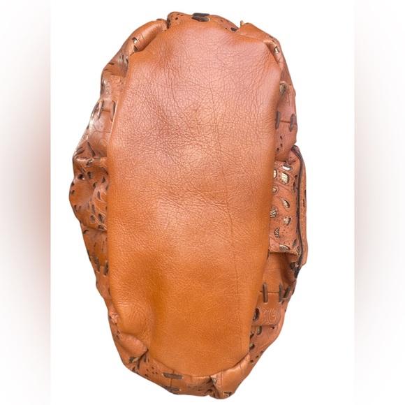 Patricia Nash Brown Leather Shoulder Bag EUC - Picture 6 of 8